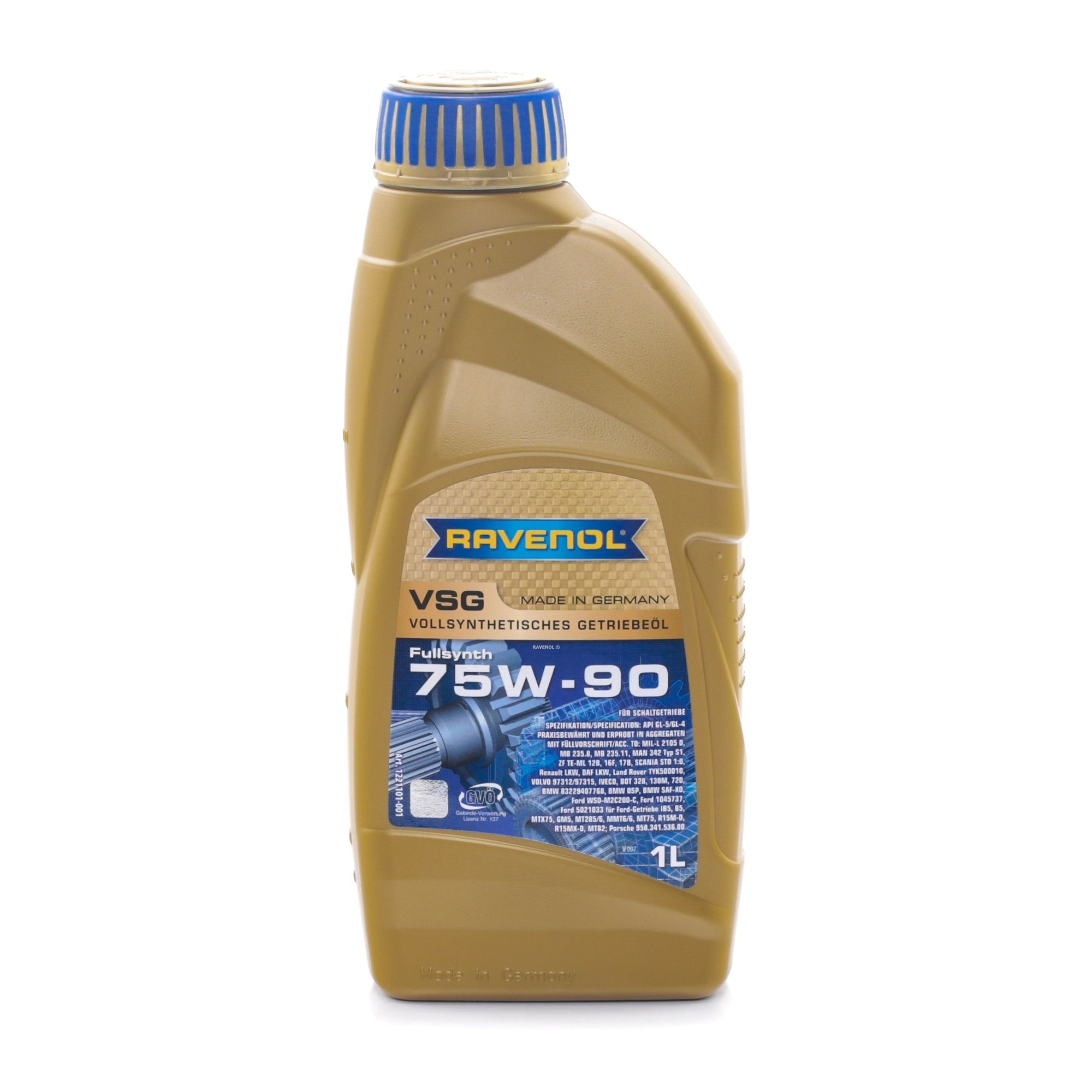 RAVENOL Transmission Oil 75W-90 1221101-001-01-999  VW,AUDI,MERCEDES-BENZ,Golf IV Schrägheck (1J1),PASSAT Variant (3B6),Golf IV Variant (1J5)