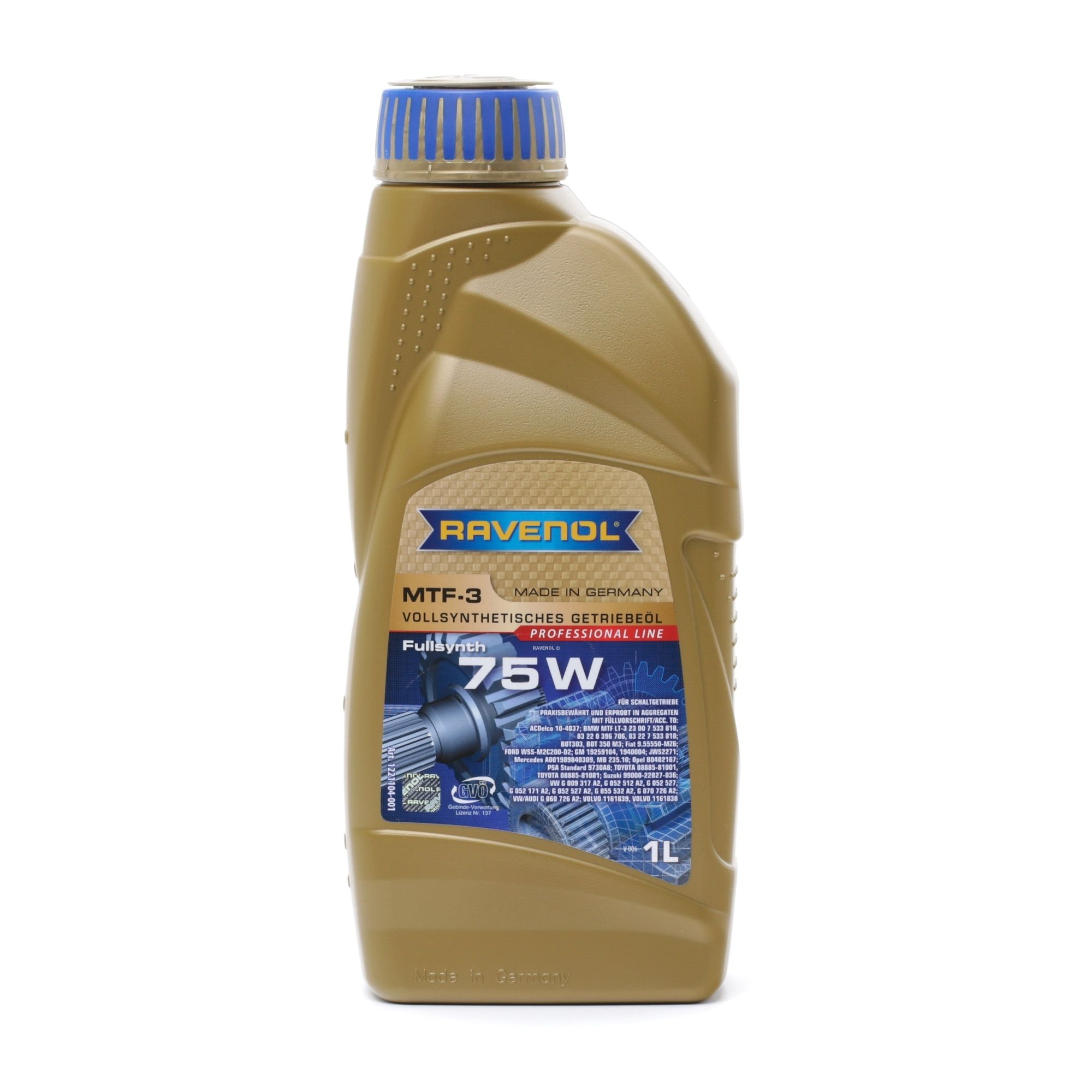 RAVENOL Transmission Oil Synthetic 1221104-001-01-999  VW,AUDI,BMW,Golf IV Schrägheck (1J1),Golf V Schrägheck (1K1),POLO (9N_)