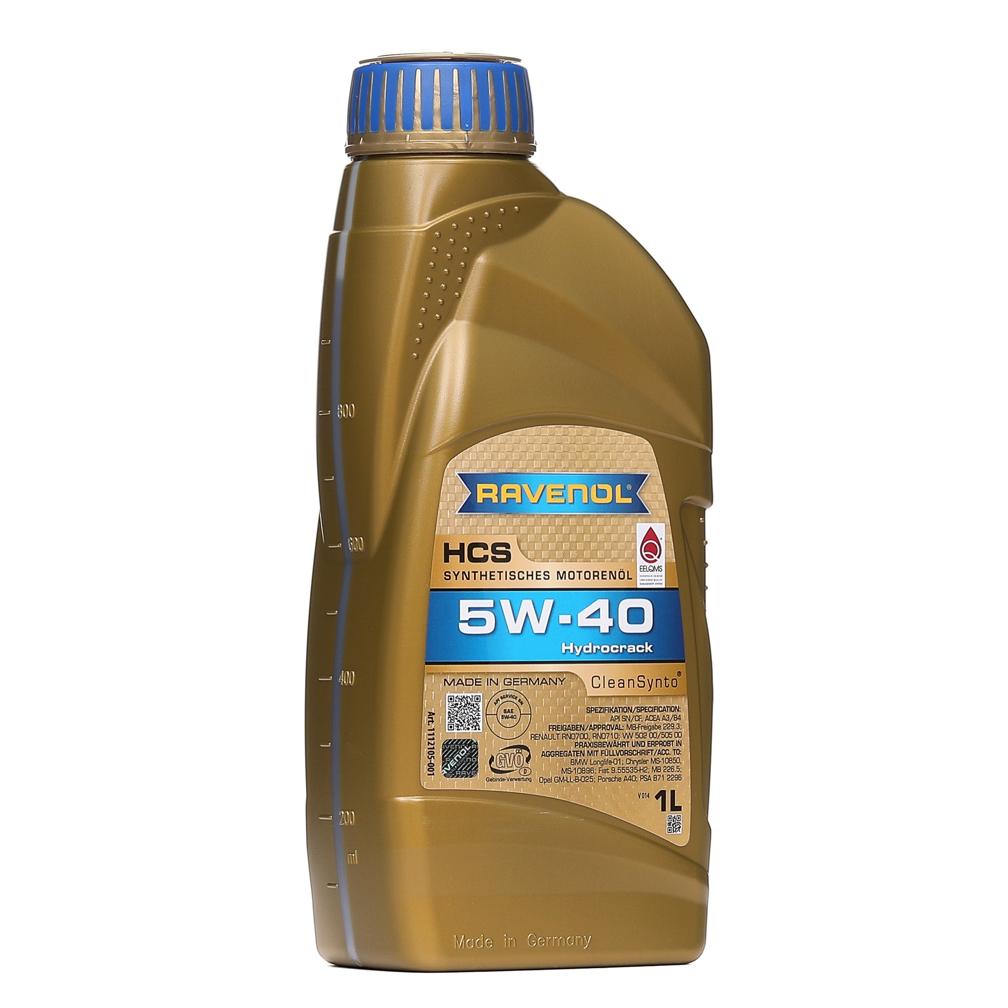 RAVENOL Engine oil 5W-40, Capacity: 1l 1112105-001-01-999
